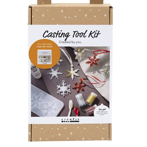 DIY Kit Støping - Snøfnugg - Image 1
