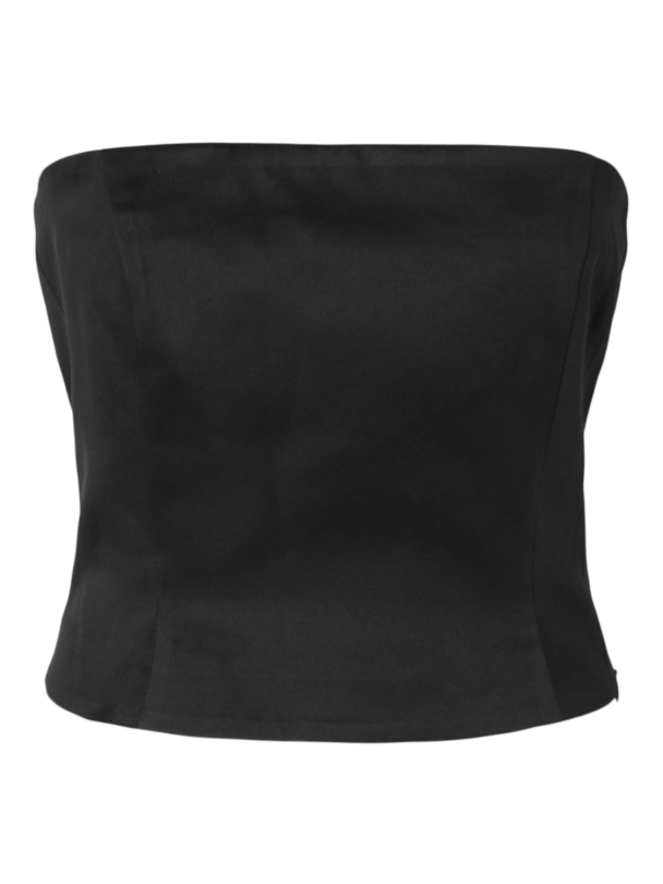 Aresia Bustier Top - Black