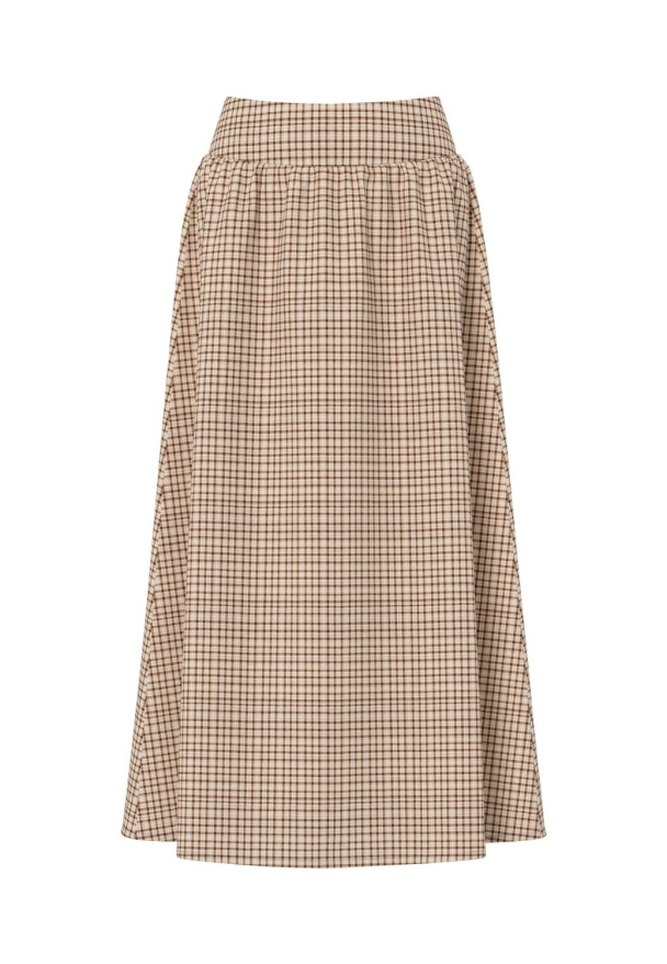 Holly A-Line Maxi Skirt - Cloud Dancer