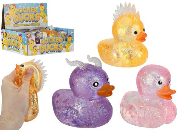 Squishy rocker duck