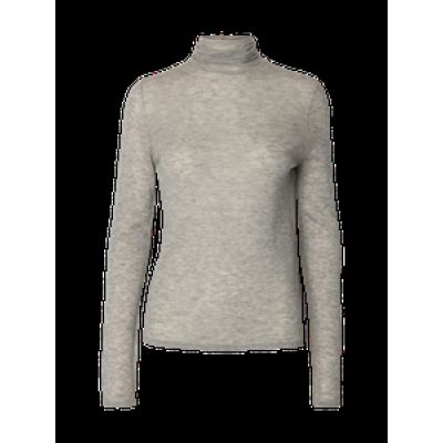 Wendy Wool Knit Roll Neck - Birch