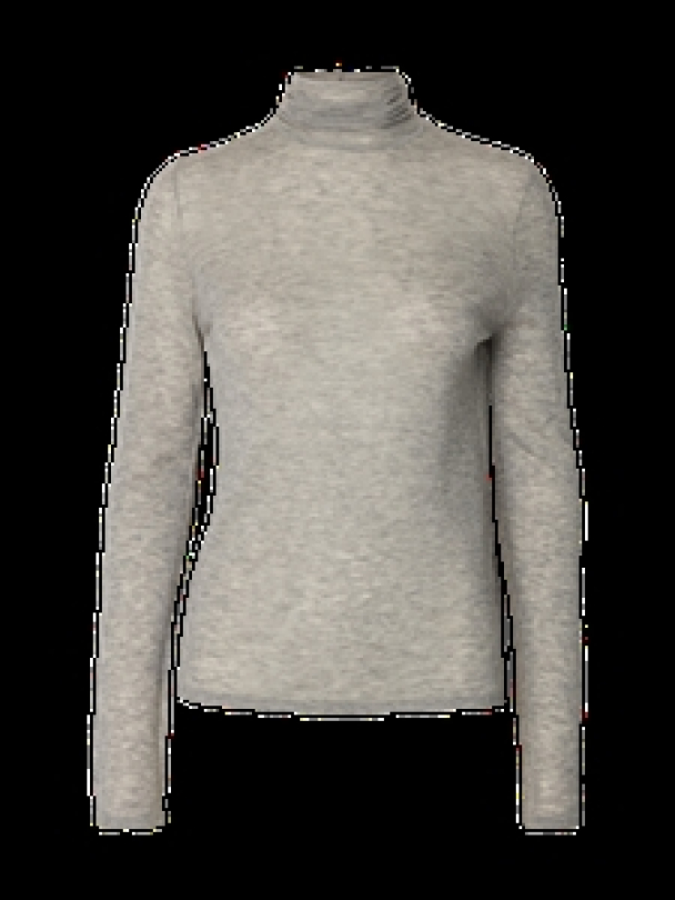 Wendy Wool Knit Roll Neck - Birch
