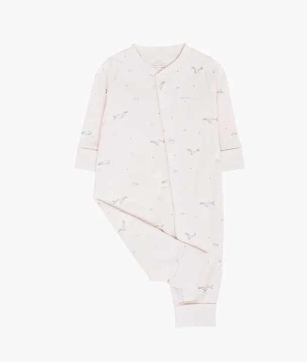 Whales Overall - Pink - Image 2