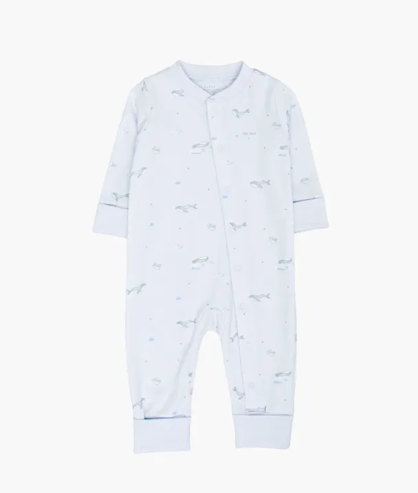Whales Overall - Blue - Image 1