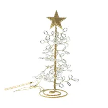 juletre perle 12 cm sølv.webp
