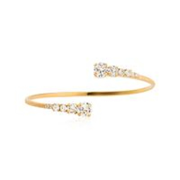 Halo Bracelet - Gold/Crystal