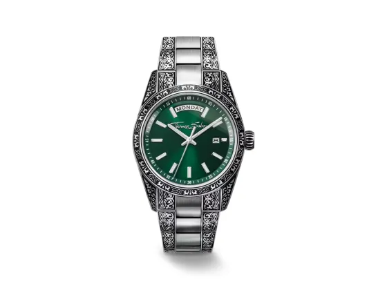 Thomas Sabo - Rebel At Heart Gr&oslash;nn Klokke