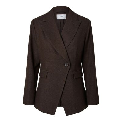 Yasposhu LS Blazer - Major Brown