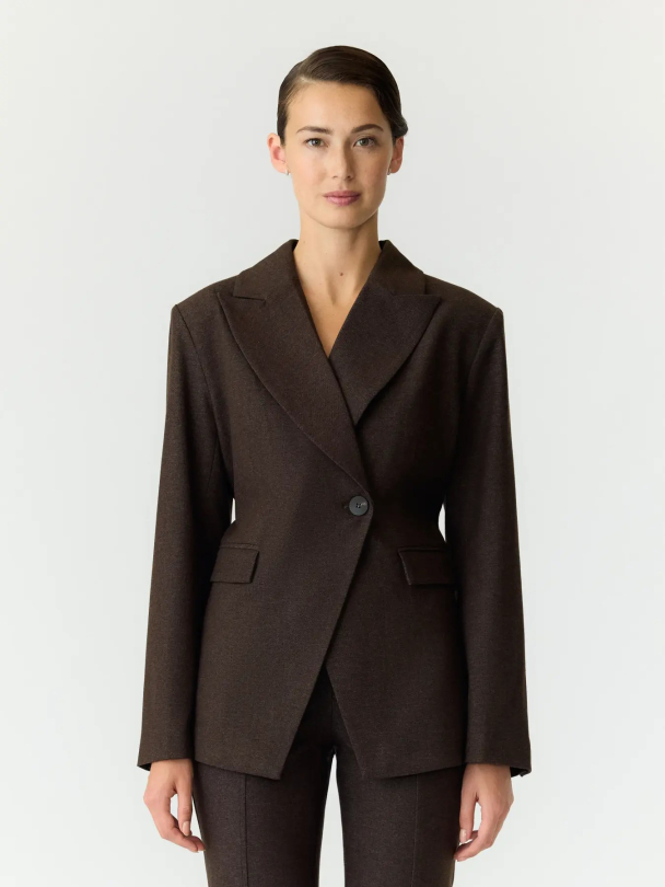 Yasposhu LS Blazer - Major Brown - Image 3
