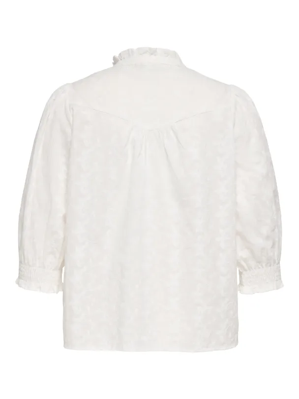 CARRAYA 3/4 EMBROIDERY SHIRT WVN NOOS - Image 3