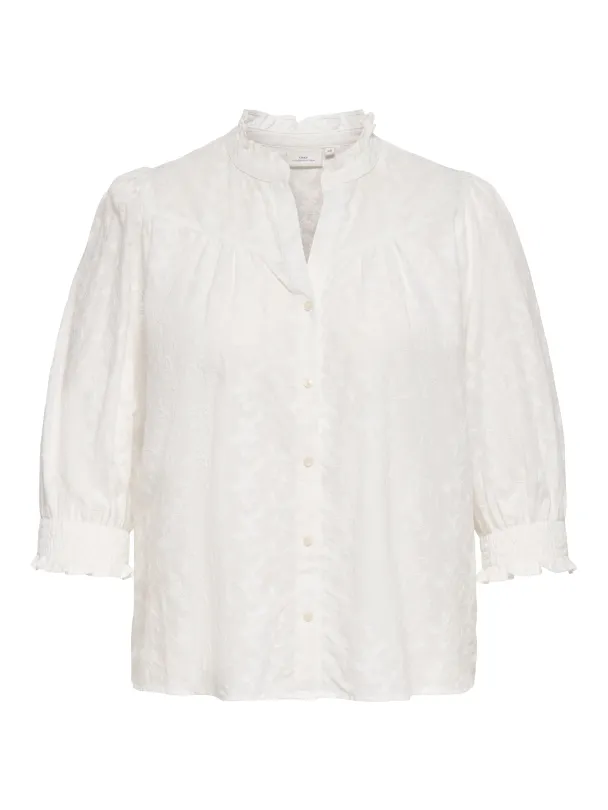 CARRAYA 3/4 EMBROIDERY SHIRT WVN NOOS - Image 1