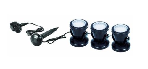 AquaKing 3x LED-48 med Sensor / (303)