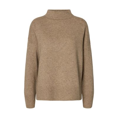 SLWGRY LS Knit T-Neck - Delicioso Stripes