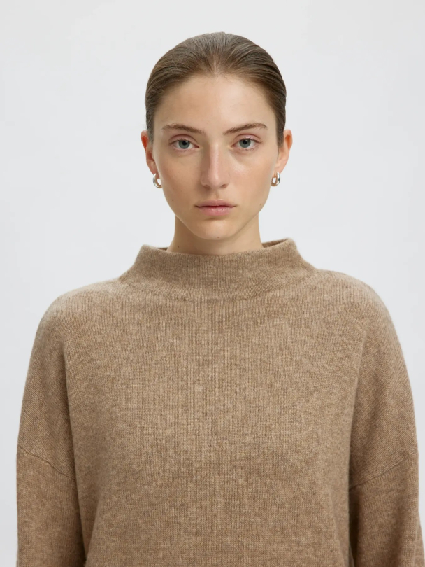 SLWGRY LS Knit T-Neck - Delicioso Stripes - Image 5