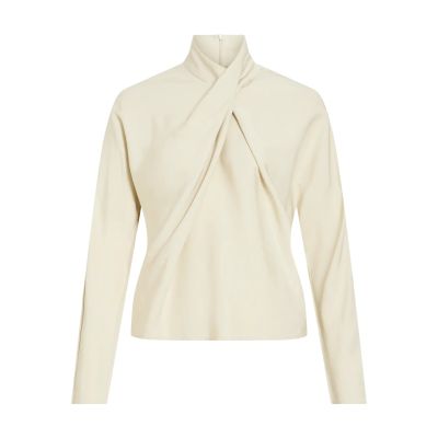 Roucasy High Neck Top - Pelican