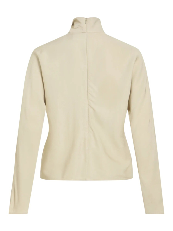Roucasy High Neck Top - Pelican - Image 2