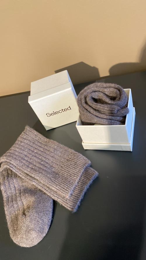 Lea Cashmere Blend Socks 