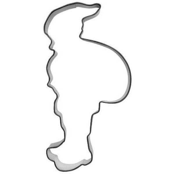 Utstikker Nisse med sekk 11 cm