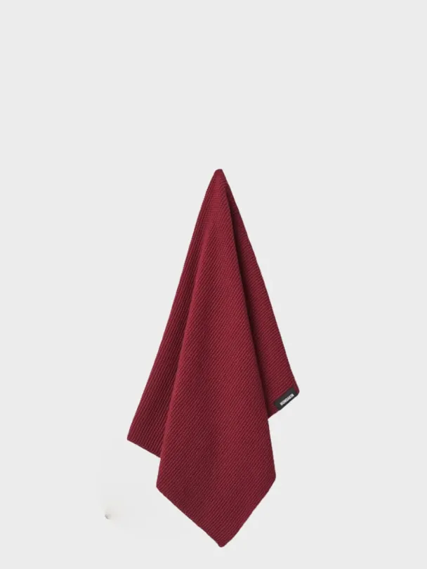 Strikket Kjøkkenhåndkle - Rosewood