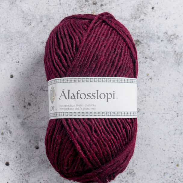 Alafosslopi - 1242 - Oxblood Red