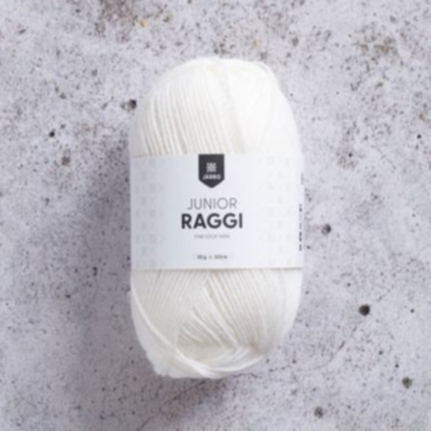 Junior Raggi 50g Naturhvit