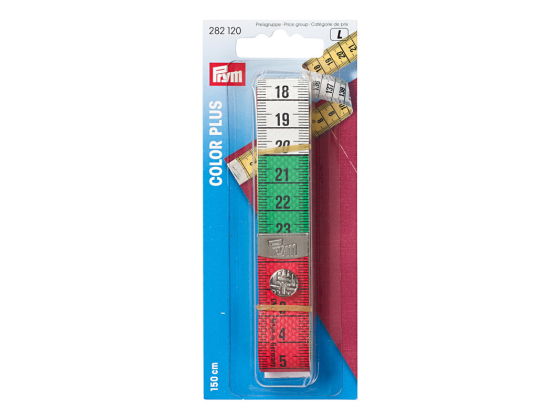 PRYM  m&aring;leb&aring;nd med knapp