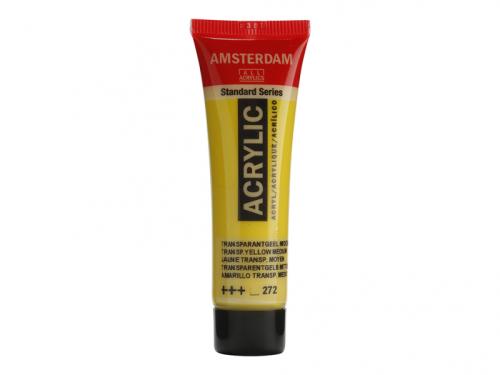 Amsterdam Standard 20ml – 272 Transparent Yellow Medium