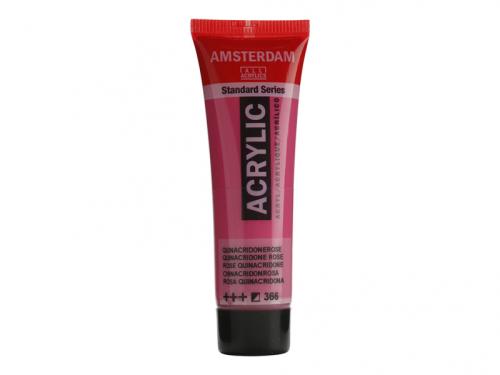 Amsterdam Standard 20ml – 366 Quinacridone Rose