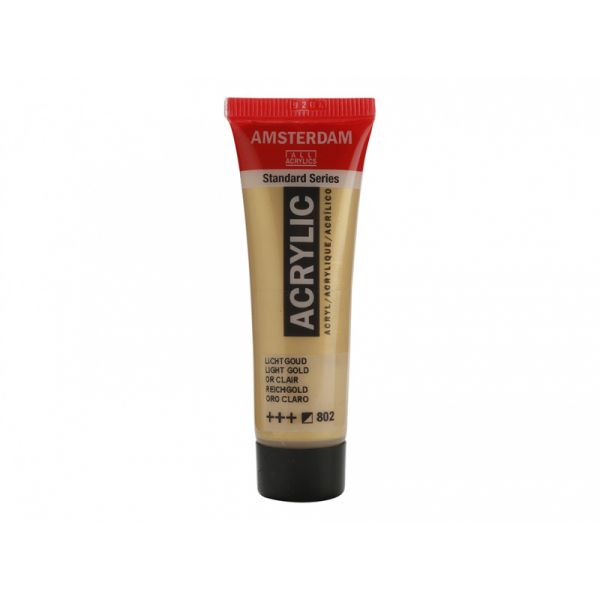 Amsterdam Standard 20ml – 802 Light Gold