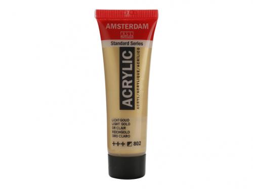 Amsterdam Standard 20ml – 802 Light Gold