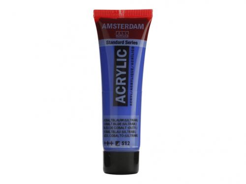 Amsterdam Standard 20ml – 512 Cobalt Blue Ultramarine