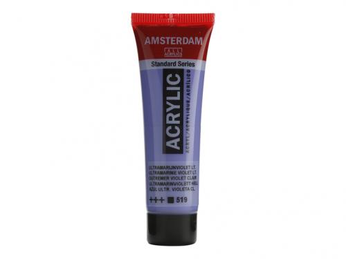 Amsterdam Standard 20ml – 519 Ultramarine Violet Light