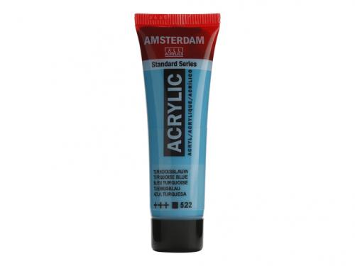 Amsterdam Standard 20ml – 522 Turquoise Blue