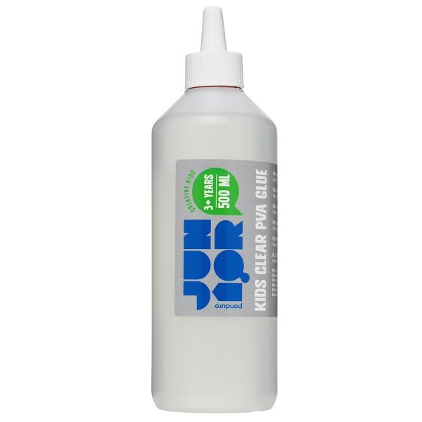 Kids Clear PVA Glue 500ml Egnet til slim