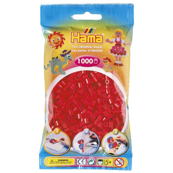 Hama Midi 1000 røde