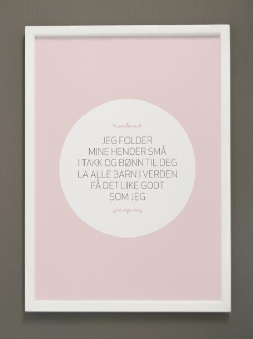 BILDE JEG FOLDER MINE HENDER ROSA