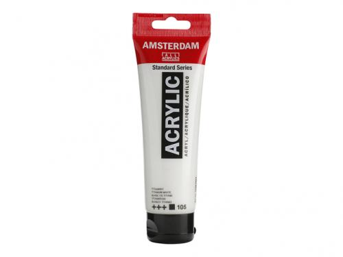 Amsterdam Standard 120ml – 105 Titanium white