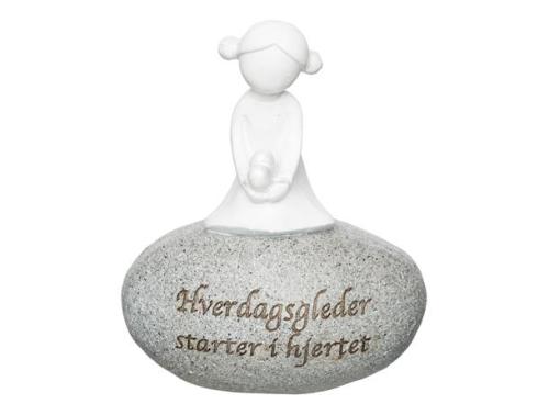 Figur på stein Hverdagsgleder