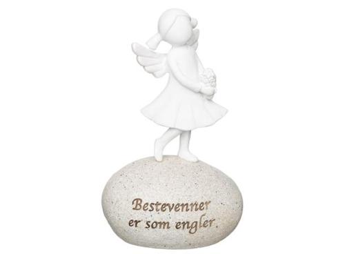 Figur på stein Bestevenner