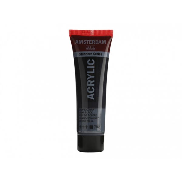 Amsterdam Standard 20ml – 702 Lamp Black
