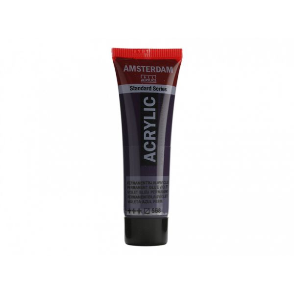 Amsterdam Standard 20ml – 568 Phthalo Blue Violet