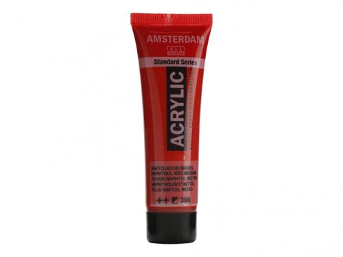Amsterdam Standard 20ml – 396 Naphthol Red Medium