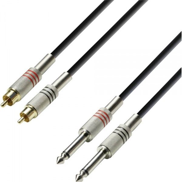 SIGNALKABEL 2 RCA - 2 JACK 5M
