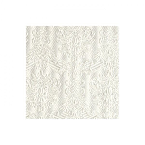 SERVIETTER KAFFE ELEGANCE 25cm PEARL WHITE